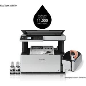 Epson EcoTank M2170 Imprimante multifonction à réservoirs rechargeables (C11CH43403)