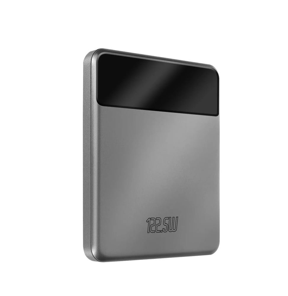 4smarts Powerbank 20000mAh 2 USB-C 100W + 2 USB 22.5W Enterprise Slim Gris Sidéral – Image 2