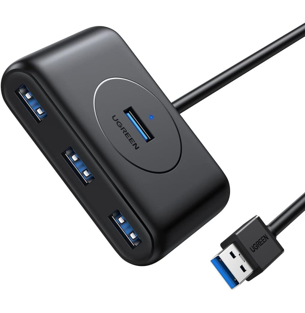 HUB USB 3.0 Ugreen 4 en 1 Supporte PD (Power Delivery) - 1M (20291)