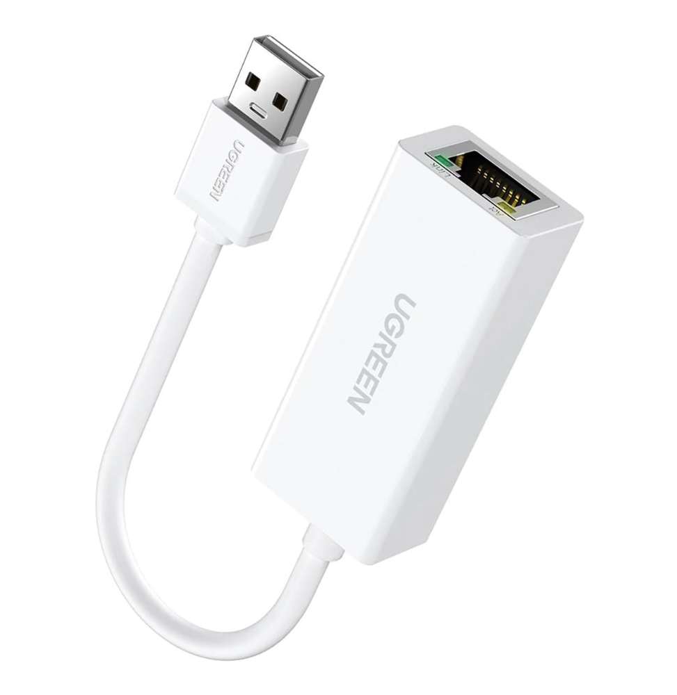 Adaptateur Ugreen USB 2.0 vers Ethernet RJ45 Réseau à 100Mbps – Image 2