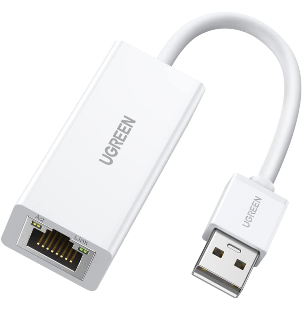 Adaptateur Ugreen USB 2.0 vers Ethernet RJ45 Réseau à 100Mbps