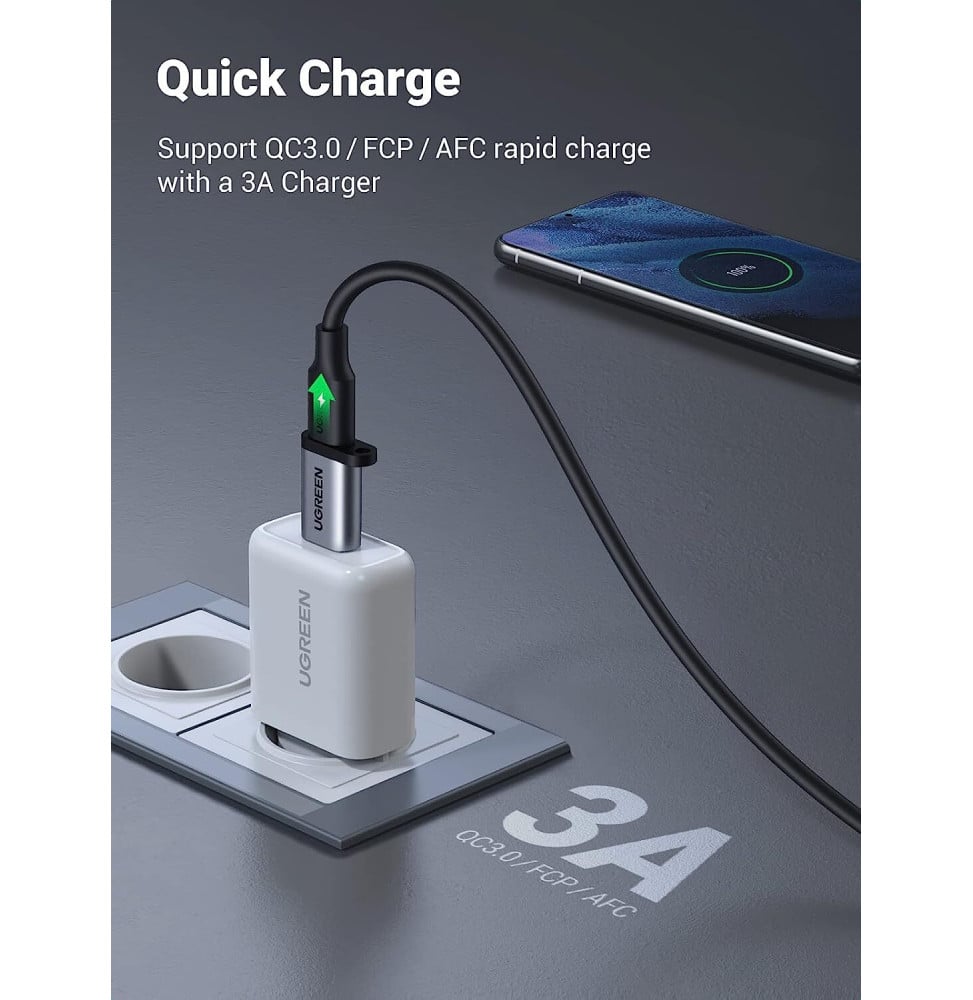 Adaptateur Ugreen USB 3.0 vers USB-C female (50533) – Image 2