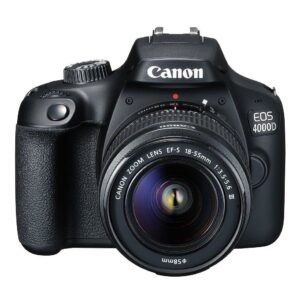 Appareil Photo Reflex Canon EOS 4000D + Objectif EF-S 18-55mm III (3011C003AA)