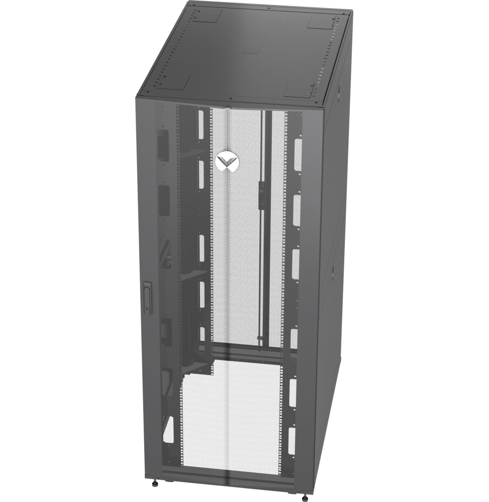 Armoire Vertiv™ VR 42U 19P 800x1100mm avec porte avant à ouverture (VR3150)