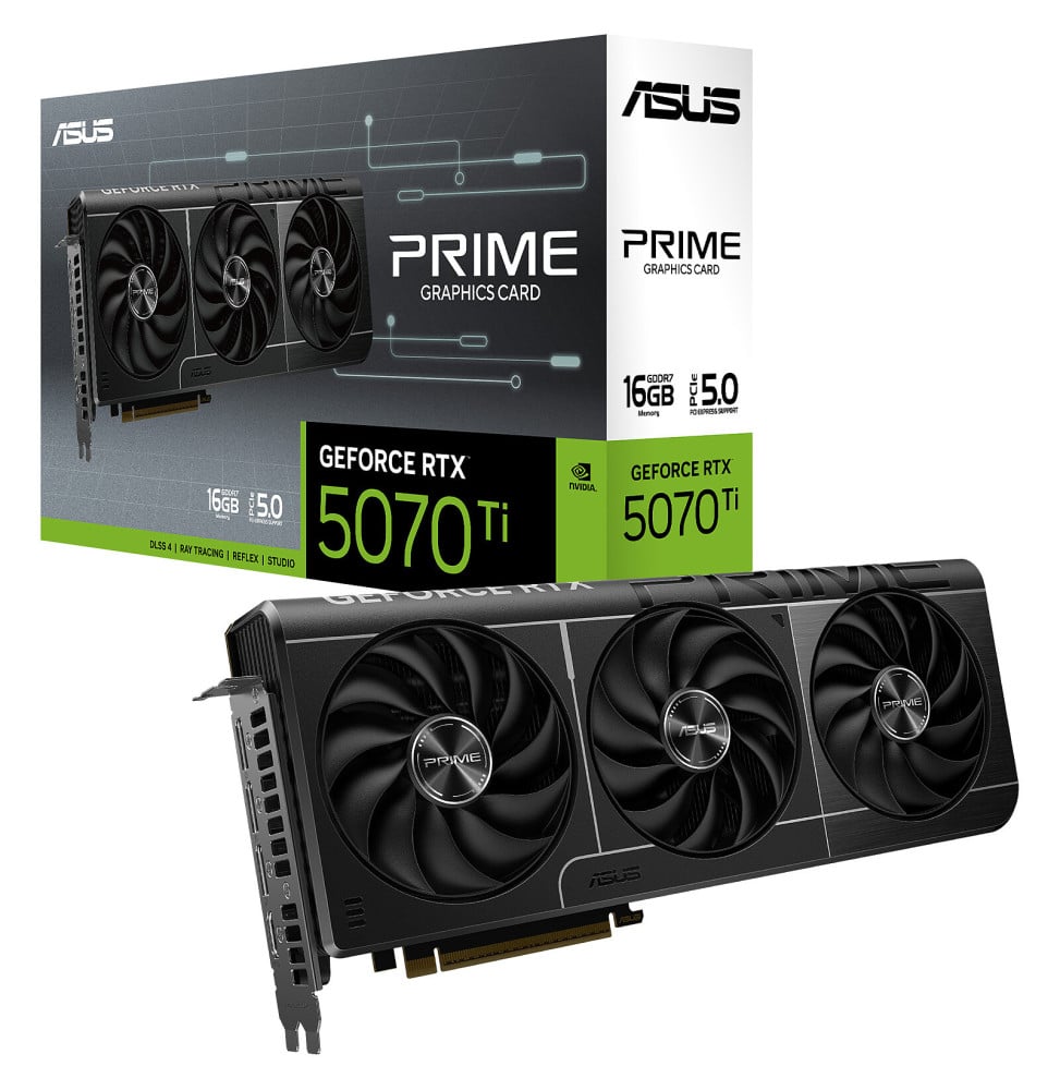 ASUS PRIME GeForce RTX 5070 Ti 16GB GDDR7