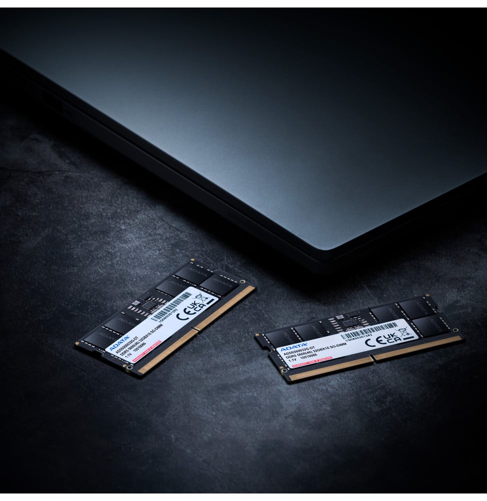 Barrette mémoire ADATA SO-DIMM 16GB DDR5-5600MHz - PC Portable (AD5S560016G-S) – Image 2