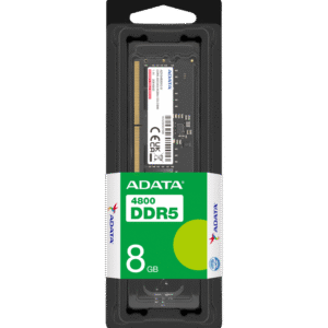 Barrette mémoire ADATA SO-DIMM 8GB DDR5-4800 MHz - PC Portable (AD5S48008G-S)