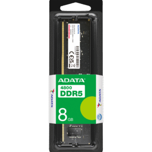 Barrette mémoire ADATA U-DIMM 8GB DDR5-4800 MHz - PC bureau (AD5U48008G-S)