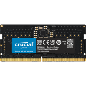 Barrette mémoire Crucial SO-DIMM 8GB DDR5-5600 MHz - PC Portable (CT8G56C46S5)