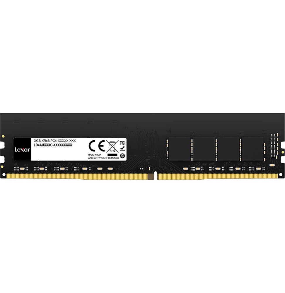 Barrette mémoire Lexar DIMM 8GB DDR4 3200 MHz - Pc Bureau (LD4AU008G-B3200GSST)