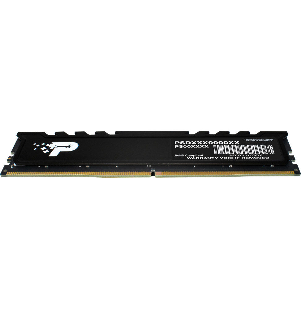 Barrette mémoire Patriot signature line Premium 8GB U-DIMM DDR5 5600 MHz CL46 - Pc Bureau (PSP58G560041H1) – Image 2