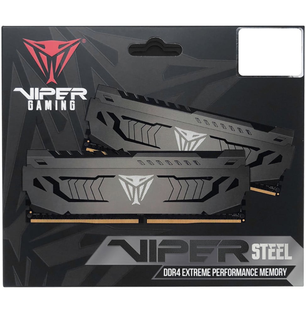 Barrette mémoire Patriot Viper Steel 8GB U-DIMM DDR4 3200 MHz CL16 - Pc Bureau (PVS48G320C6) – Image 2