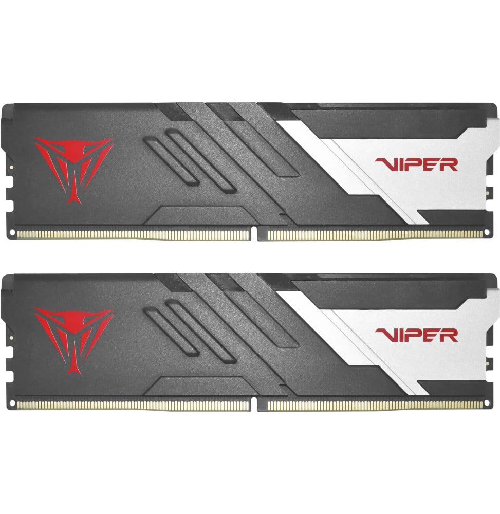 Barrette mémoire Patriot Viper Venom 32GB (16Gx2) U-DIMM DDR5 7400 MHz CL36 - Pc Bureau (PVV532G740C36K)