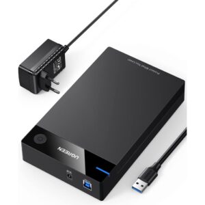 Boitier externe Ugreen USB 3.0 SATA 2.5 et 3.5 HDD/SSD (50422)