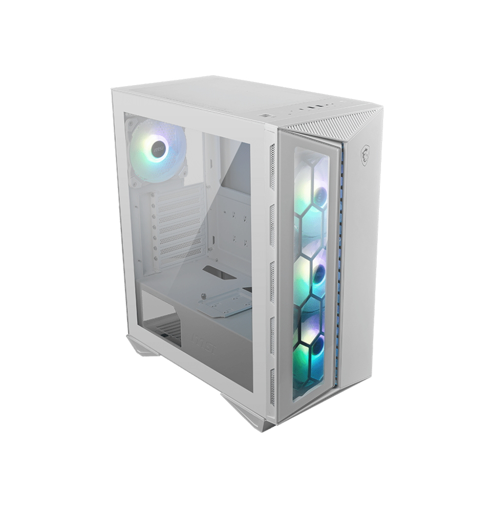 Boîtier PC Gaming MSI MPG GUNGNIR 110R WHITE (306-7G10W21-W57) – Image 2