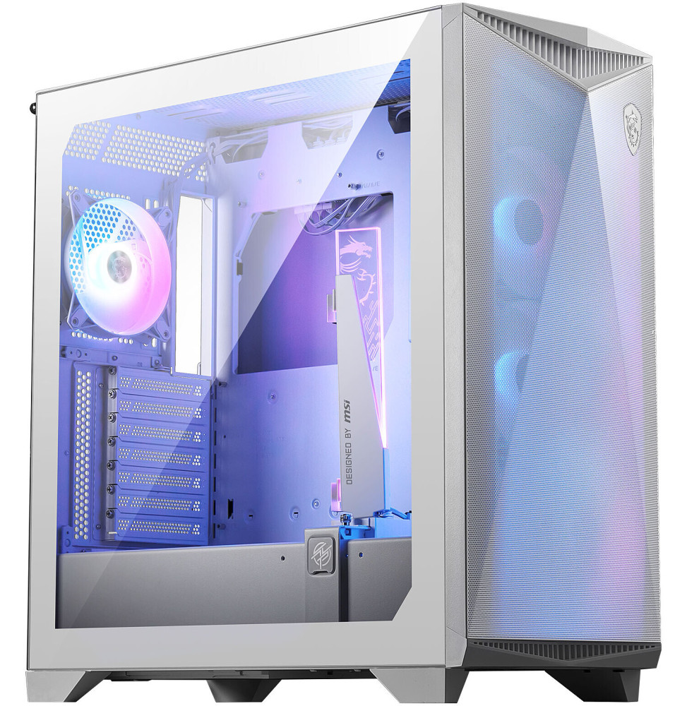 Boîtier PC Gaming MSI MPG GUNGNIR 300R AIRFLOW (306-7G21W21-W57) – Image 2
