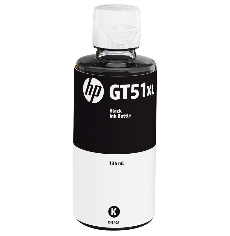 HP GT51XL Noir - Bouteille d'encre grande capacité HP d'origine (X4E40AE) – Image 2