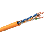 Câble D-LINK CAT 6 UTP  24 AWG - Vente par bobine de 305 mètres (NCB-C6UORGR-305-24)