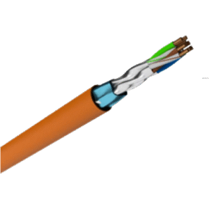 Câble D-LINK F/ FTP CAT6A LSZH - Vente par bobine de 305 mètres (NCB-6AFFORGR-305-24)