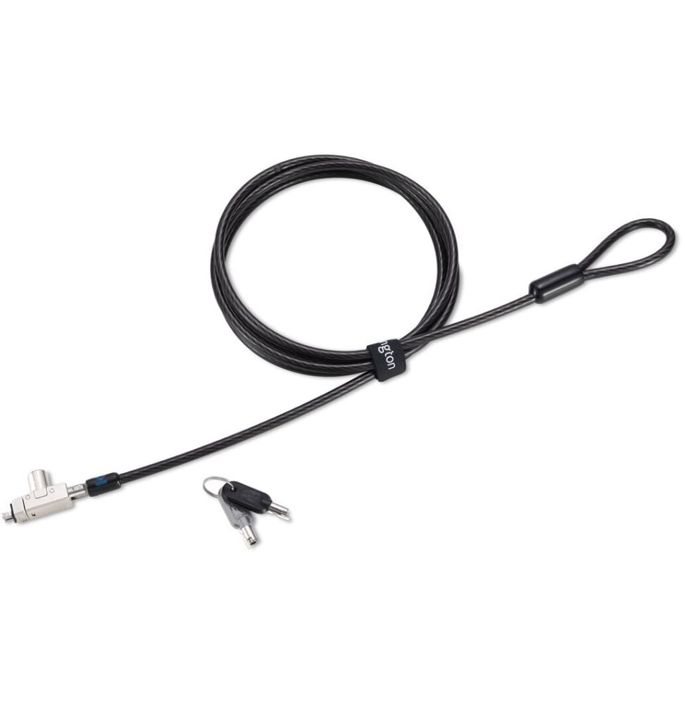 Câble de sécurité Kensington Slim N17 2.0 à clé pour encoches Wedge (K64440WW)