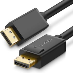 Câble Ugreen DisplayPort 1.2 Mâle vers Mâle - 1 mètre (10244)