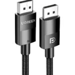 Câble Ugreen DisplayPort 1.4 Mâle vers Mâle 8K - 1 mètre (80390)