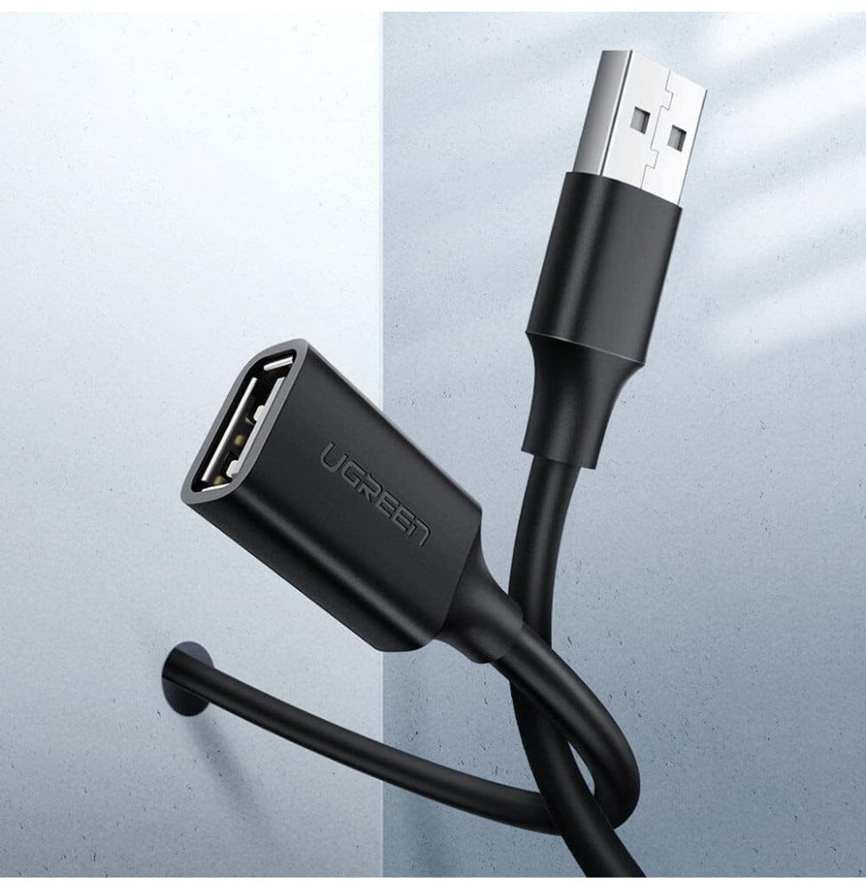 Câble Ugreen USB 2.0 vers Female USB 2.0 - 3 mètres (10317) – Image 2