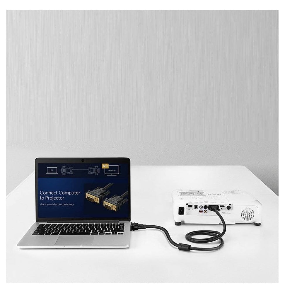 Câble Ugreen VGA Male vers VGA Male - 1.5 mètre (11630) – Image 2