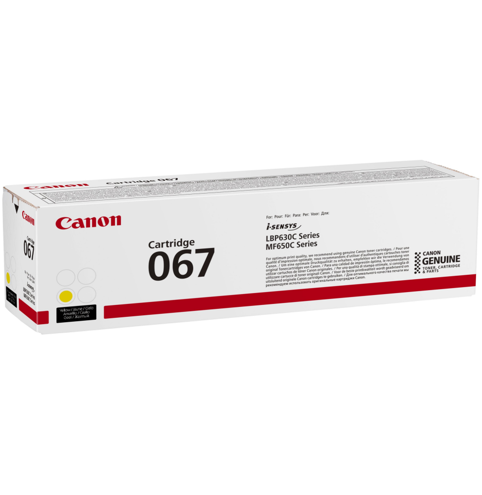 Canon 067 Jaune - Toner Canon d'origine (5099C002AA) – Image 2