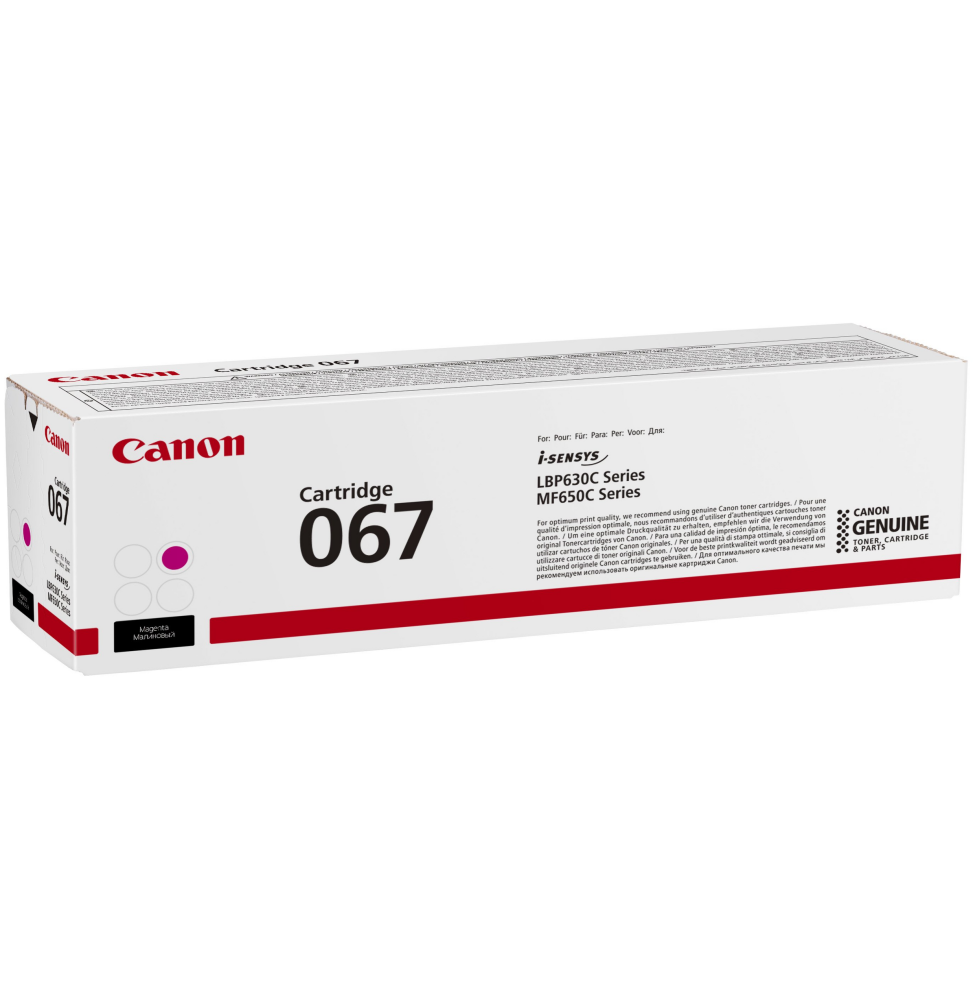 Canon 067 Magenta - Toner Canon d'origine (5100C002AA) – Image 2