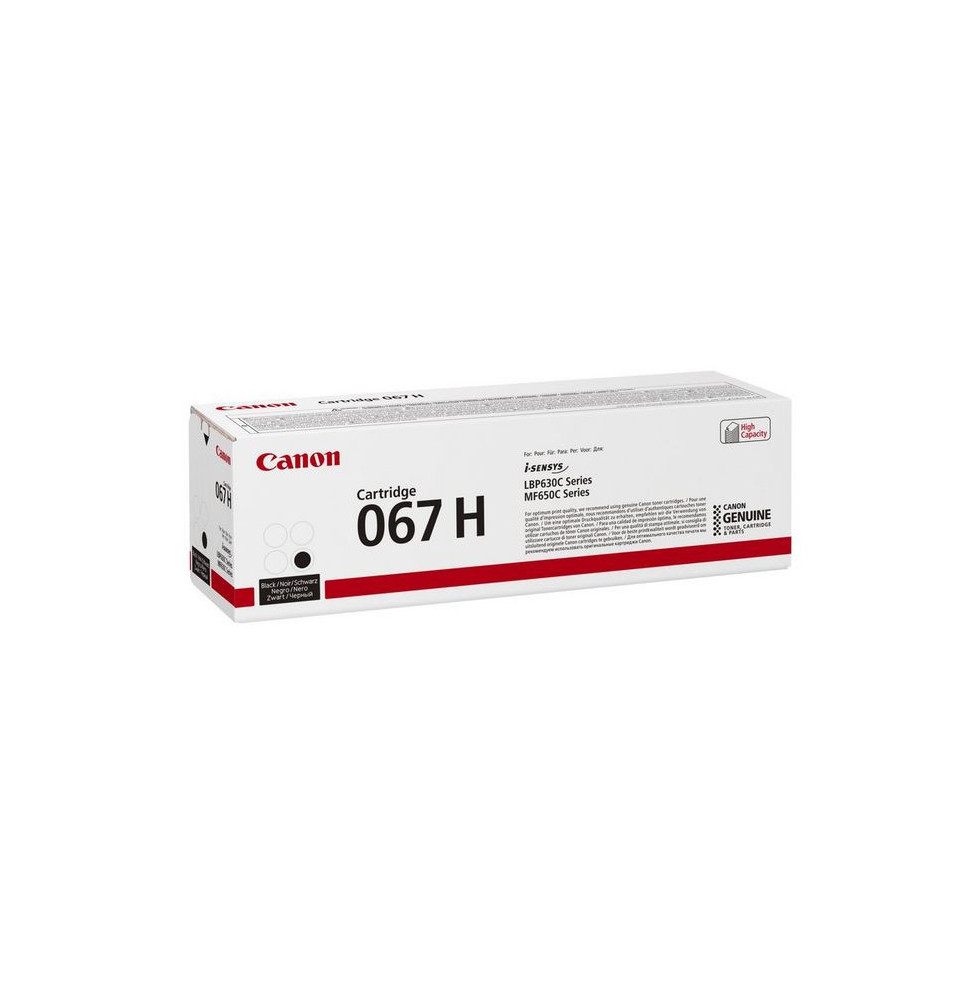 Canon 067H Cartouche de toner 1 pièce(s) Original Noir 067H noir (5106C002AA) – Image 2