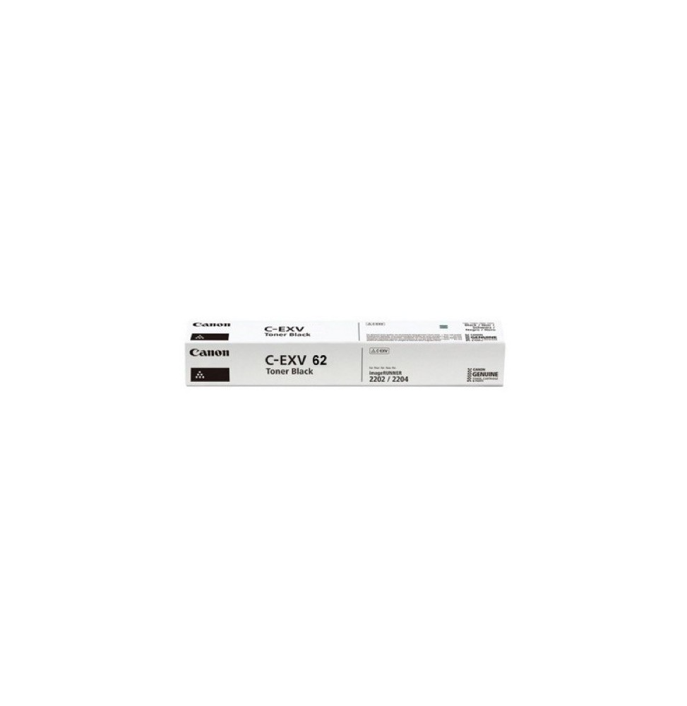 Canon C-EXV 62 Noir- Toner Canon d'origine (5141C002)