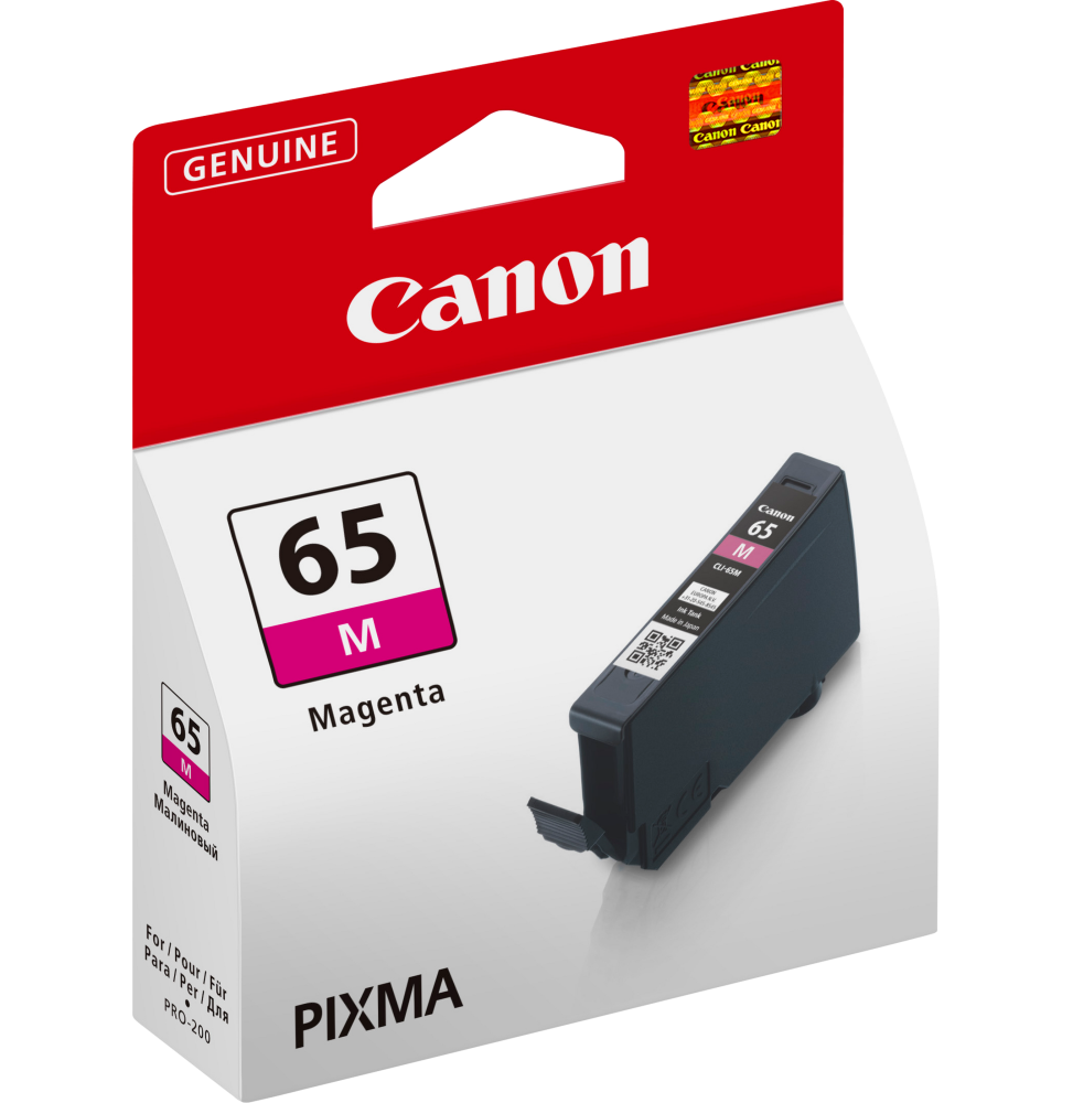 Canon CLI-65M Magenta - Cartouche d'encre Canon d'origine (4217C001AA) – Image 2