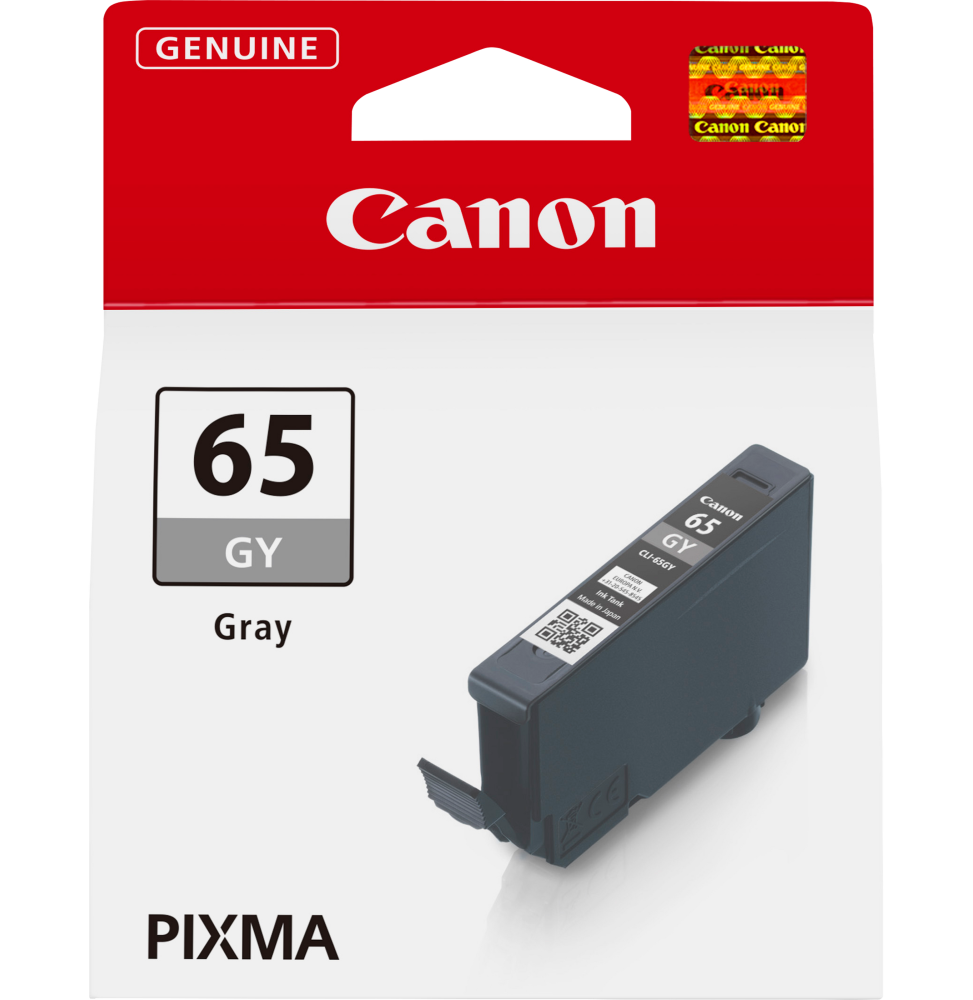 Canon CLI-65GY Gris - Cartouche d'encre Canon d'origine (4219C001AA)
