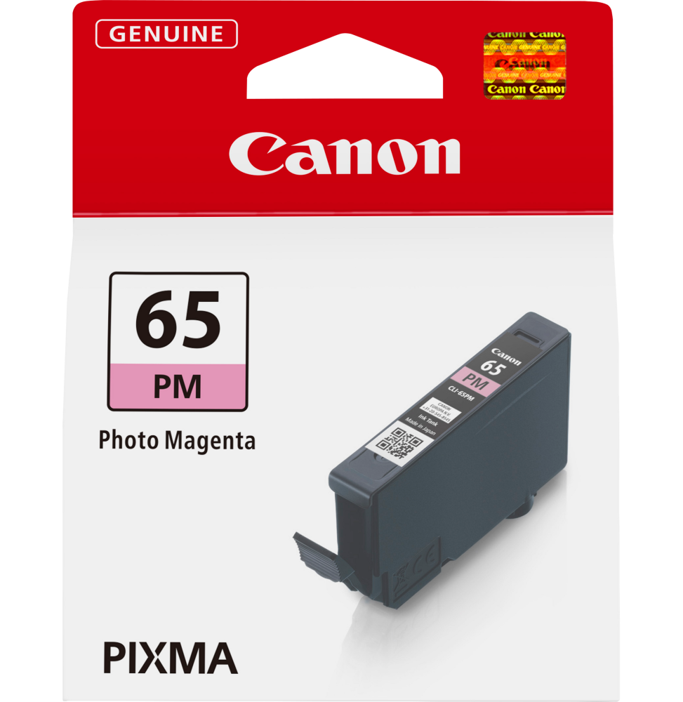 Canon CLI-65PM Magenta photo - Cartouche d'encre Canon d'origine (4221C001AA)
