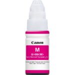 Canon GI-490 M Magenta - Bouteille d'encre Canon d'origine (0665C001AB)