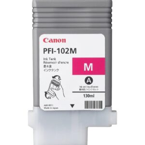 Canon PFI-102 Magenta - Cartouche d'encre Canon d'origine (0897B001AA)