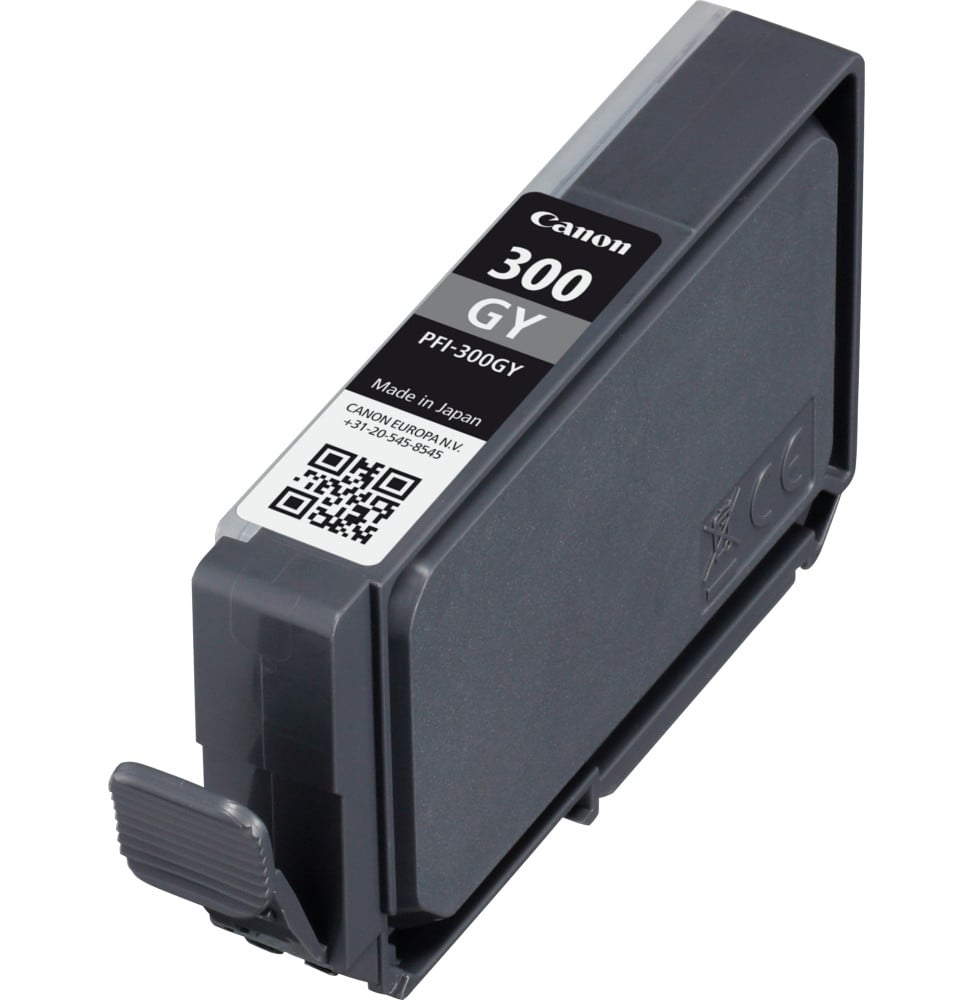 Canon PFI-300GY Gris - Cartouche d'encre Canon d'origine (4200C001AA) – Image 2