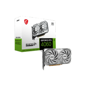 Carte Graphique MSI GeForce® RTX 4060 VENTUS 2X WHITE 8G OC (912-V516-032)