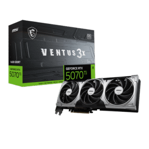 Carte Graphique MSI GeForce® RTX 5070 Ti 16G VENTUS 3X OC (912-V531-083)