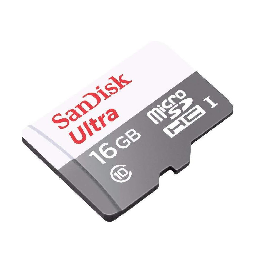 Carte Mémoire SanDisk Ultra 16 Go (SDSQUNS-016G-GN3MN) – Image 2