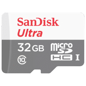 Carte Mémoire SanDisk Ultra 32GB microSDHC™/microSDXC™ UHS-I (SDSQUNR-032G-GN3MN)