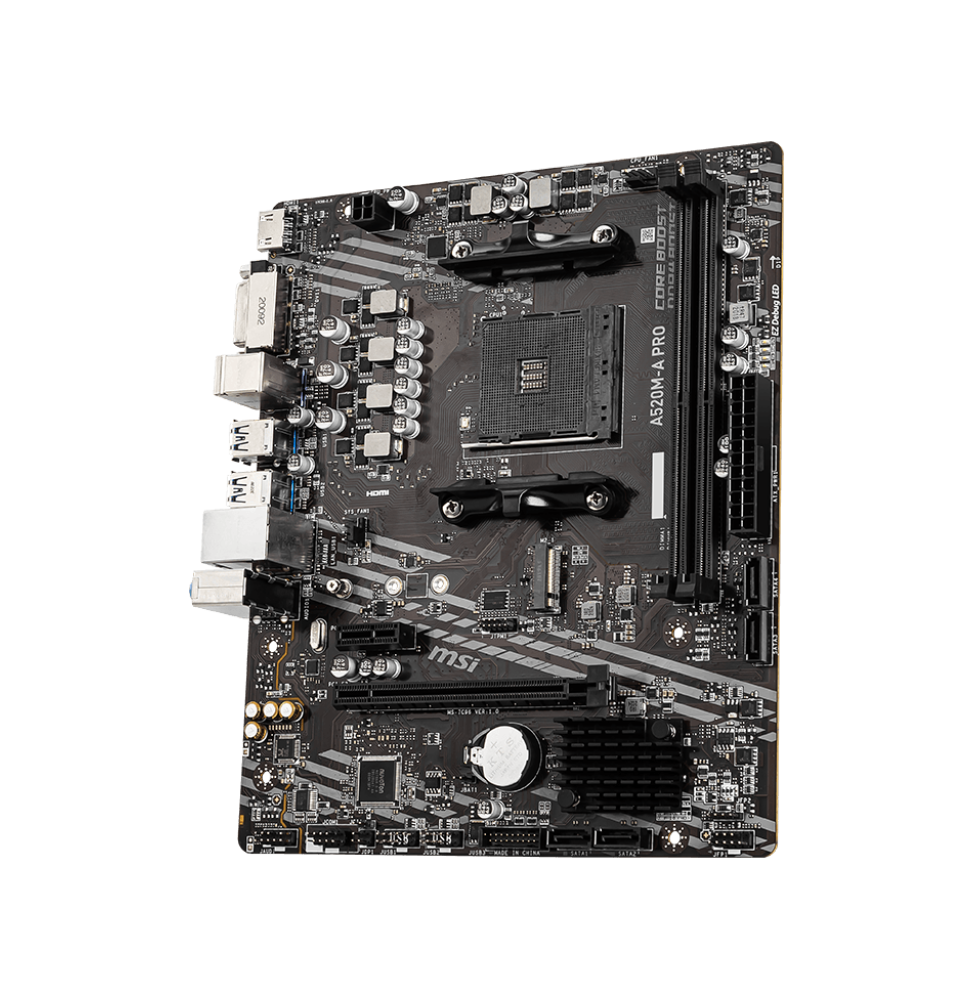 Carte Mère AMD MSI A520M-A PRO (911-7C96-031) – Image 2