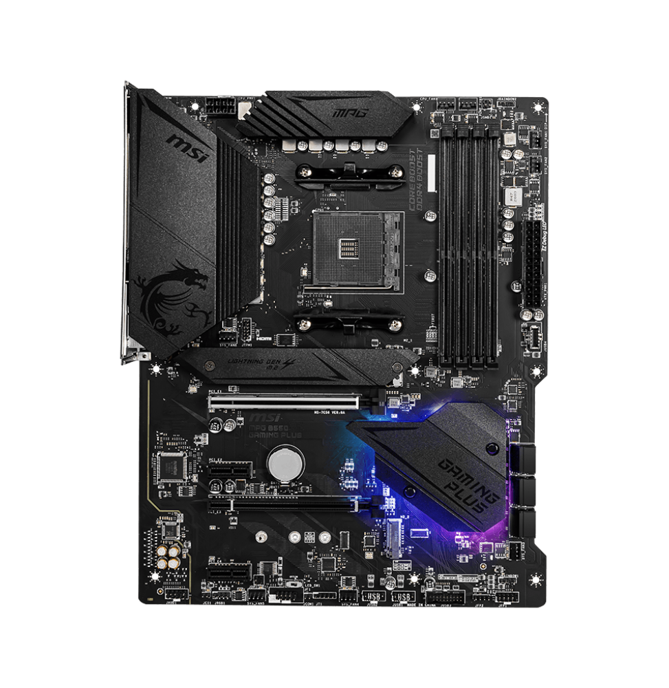 Carte Mère Intel MSI MPG B550 GAMING Plus (911-7C56-075) – Image 2