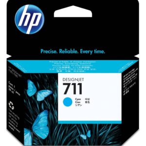 HP 711 Cyan - Cartouche d'encre HP d'origine (CZ130A)