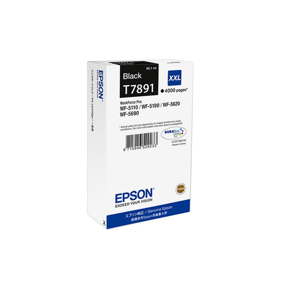 Cartouche d'encre EPSON Ultra Noir XXL (4000 pages)