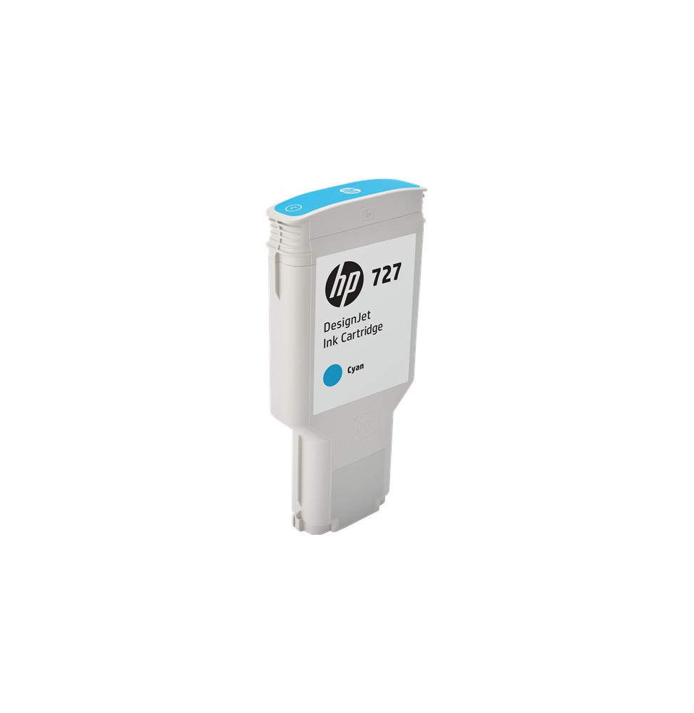 HP 727 Cyan - Cartouche d'encre HP d'origine (F9J76A) – Image 2