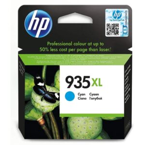 HP 935XL Cyan - Cartouche d'encre HP d'origine (C2P24AE)