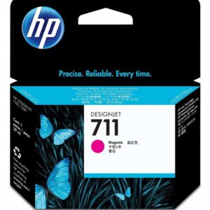 HP 711 Magenta - Cartouche d'encre HP d'origine (CZ131A)