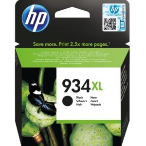 HP 934XL Noir - Cartouche d'encre grande capacité HP d'origine (C2P23AE)